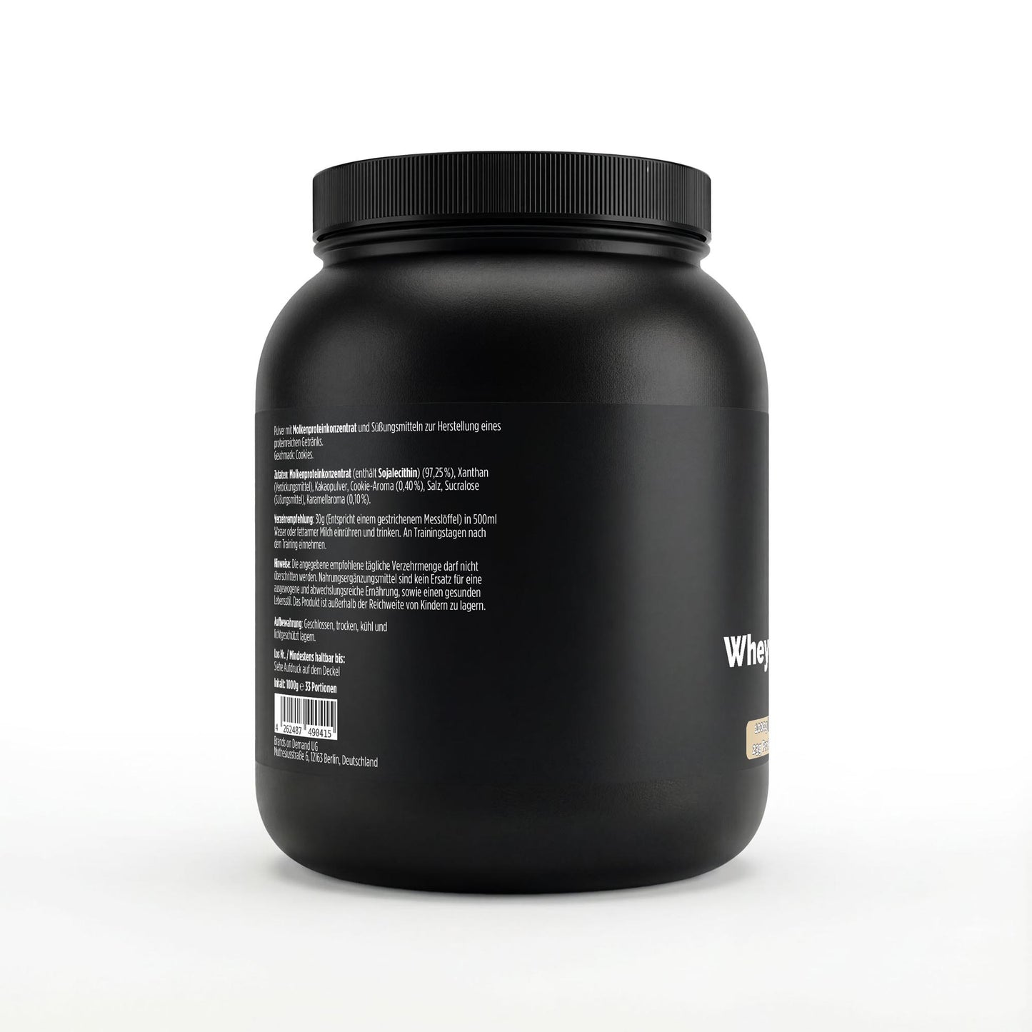 Premium Whey Protein Cookies - 1.000g